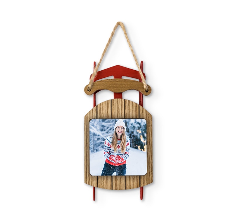 Sled Ornament 